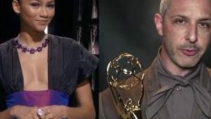 Zendaya y Jeremy Strong, mejor actriz y actor de drama en los Emmy
