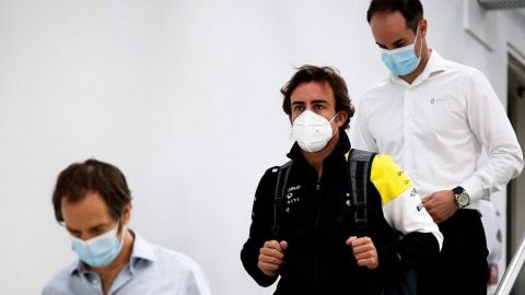 Alonso comienza a trabajar con Renault de cara a 2021