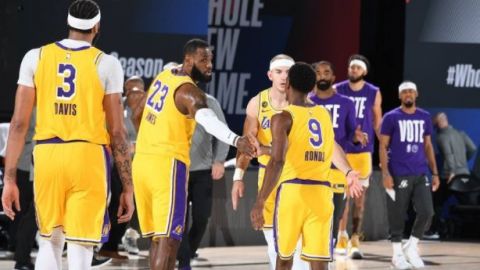 Lakers derrota a los Nuggets y están a un juego de las finales de la NBA
