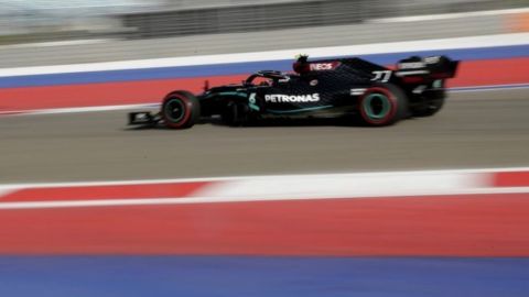 F1: Bottas, de Mercedes, domina prácticas para GP de Rusia