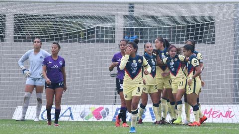 América golea 8-0 al Mazatlán en la Liga MX Femenil