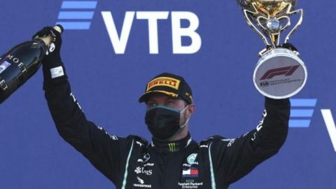 Valtteri Bottas conquista el Gran Premio de Rusia
