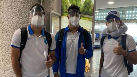 Selección de Guatemala llegó a la Ciudad de México