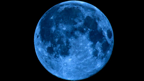 Dónde y cómo ver la luna azul de octubre