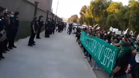Liberaron a 5 de las 6 mujeres detenidas ayer en manifestaciones pro aborto
