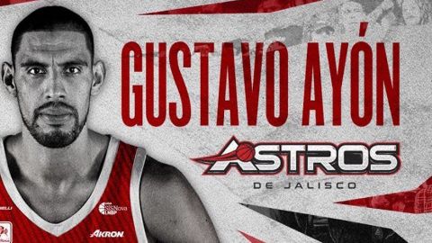 Gustavo Ayón llega a los Astros de Jalisco