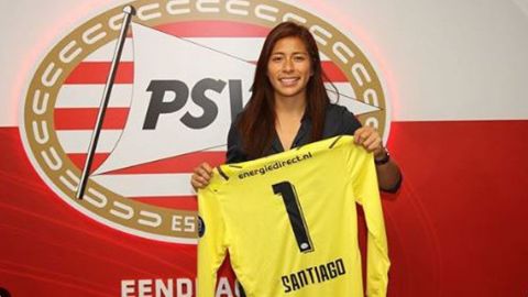 Ceci Santiago debuta en la nueva temporada con el PSV Femenil