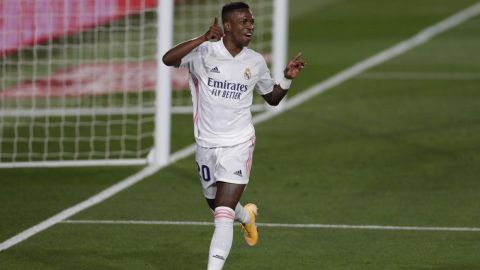 Vinícius Junior da al Madrid una sufrida victoria