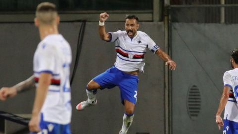 Quagliarella se acerca a gol 90 en triunfo de la Sampdoria