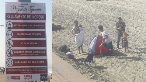 Gran afluencia en reapertura de Playas de Tijuana