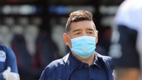 Maradona, aislado por el coronavirus
