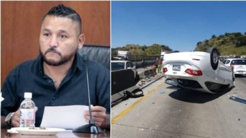 ''El Mijis'' sufre accidente en carretera San Luis-Querétaro