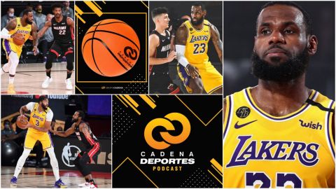 CADENA DEPORTES PODCAST: Los Lakers a un triunfo de coronarse en la NBA