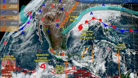 Pronostican posibles lloviznas este fin de semana en Tijuana
