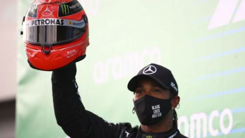 Hamilton igualó récord de Schumacher tras conquistar el Gran Premio de Eifel