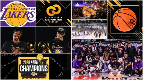 CADENA DEPORTES PODCAST: Los Lakers de Los Ángeles son campeones de la NBA