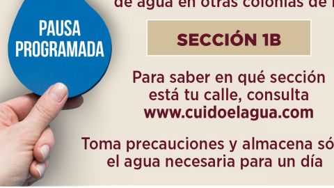🚱💧 Colonias que se quedarán sin agua este miércoles 14 de octubre