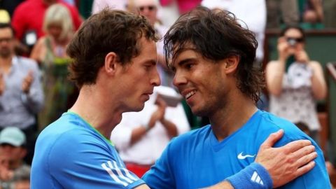 Murray: "El récord de Nadal en París es uno de los mejores en el deporte"
