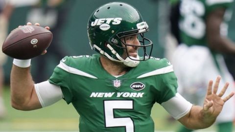 Flacco será el quarterback titular de Jets ante Dolphins