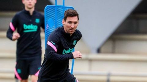 Koeman espera un mejor rendimiento de Messi