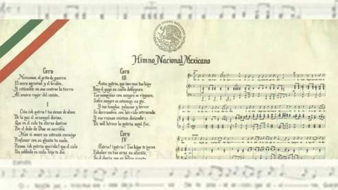 Hoy es el 76 aniversario del decreto del Himno Nacional Mexicano