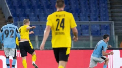 Lazio desactiva al Dortmund