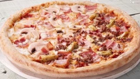 Crean pizza especial para el Barcelona-Real Madrid