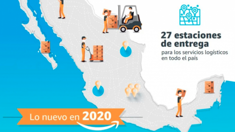 Amazon anuncia nueva sede y centros de envío en México