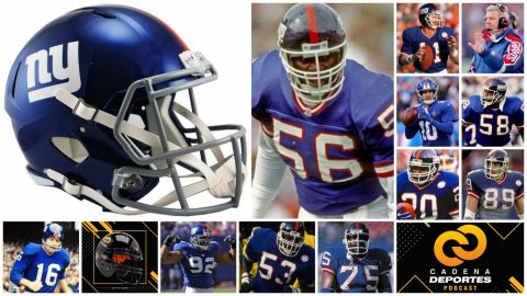 CADENA DEPORTES PODCAST: Los íconos de los New York Football Giants