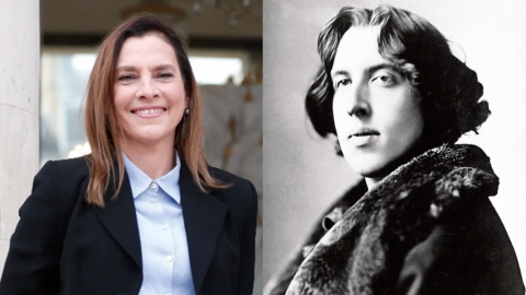 Beatriz Gutiérrez Müller le cambia la nacionalidad a Oscar Wilde