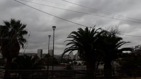 Lluvias y bajas temperaturas en Tijuana