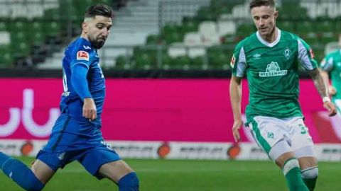 El Werder Bremen y el Hoffenheim firman un empate insuficiente