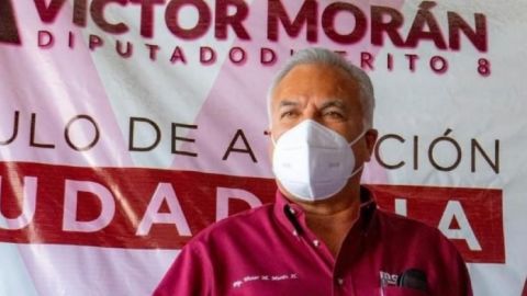 Otro morenista contagiado de Covid, Víctor Moran, positivo