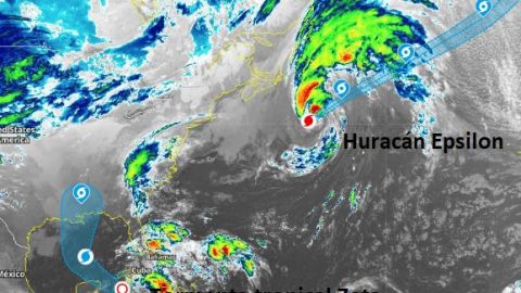 Huracán ''Zeta'' se degrada nuevamente a tormenta tropical