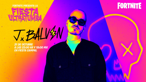 Halloween, videojuegos y reggaeton: J Balvin dará concierto en Fortnite