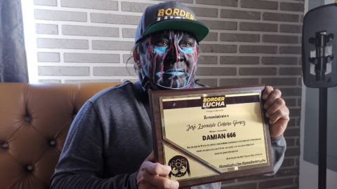 VIDEO: Border Lucha rinde homenaje a Damián 666