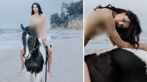 FOTOS: Kendall Jenner enciende las redes con fotos sin ropa