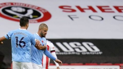 Man City vence a Sheffield 1-0 en la Premier inglesa