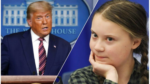 Greta Thunberg devuelve cachetada a Trump con este tuit