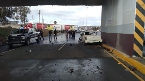 Fallece hombre en accidente en El Sauzal en Ensenada