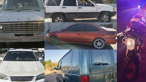 Policía municipal recuperó vehículos robados