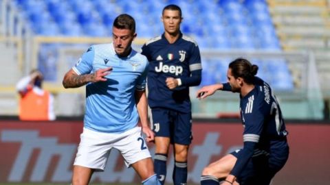 Lazio logra agónico empate ante la Juventus