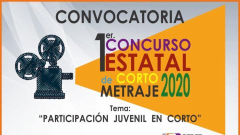 Convocan al concurso estatal de cortometrajes "Participación Juvenil en corto''