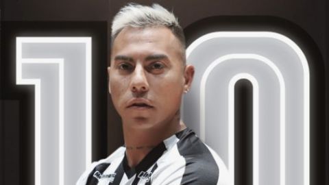 Eduardo Vargas, presentado oficialmente con el Atlético Mineiro