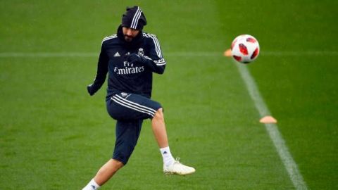 El Real Madrid regresa al trabajo pendiente de Benzema