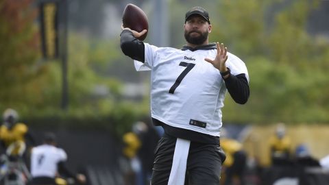 Steelers se preparan pensando en que Big Ben inicie