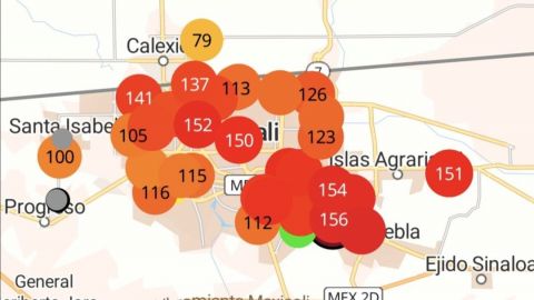 Continúa la mala calidad del aire en Mexicali