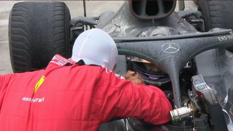 Los halagos de Sebastian Vettel a Lewis Hamilton