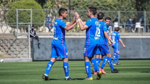 Cruz Azul vence al Tri Sub-23 en amistoso