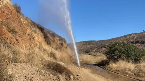 Reestablecerán servicio de agua en El Sauzal